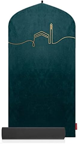מחצלת תפילה של Takva Premium | אוסף Kaaba שטיח תפילת קצף זיכרון מרופד, שטיחי תפילה אסלאמיים, שטיחי